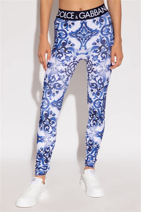 leggins dolce gabbana|dolce gabbana legging pants.